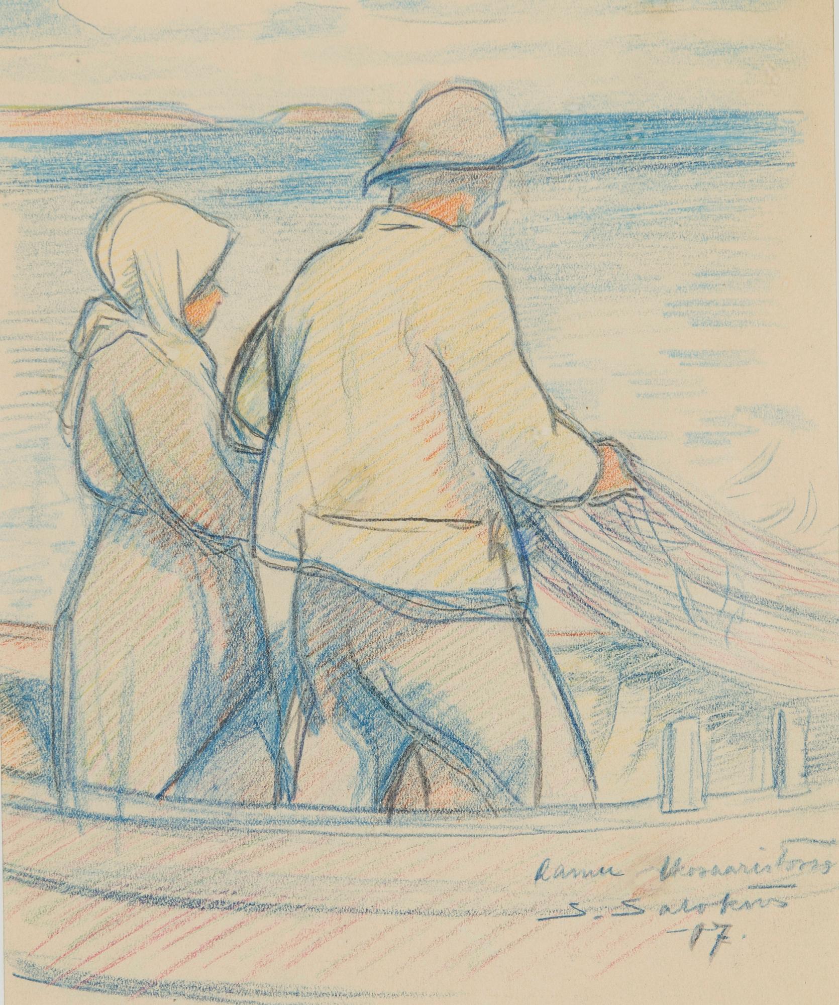 Santeri Salokivi, Fishing.