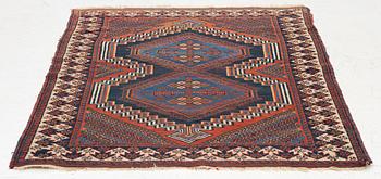 Matta, antik afshar, ca. 142 x 120 cm.