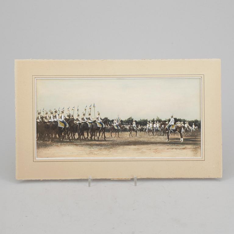 FOTOGRAFI, handkolorerat, Ryssland, 1800/1900-tal.
