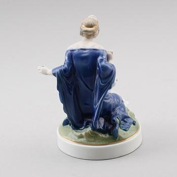 FIGUR, porslin, Ferdinand Lieberman, Rosenthal, 1900-talets första kvartal.