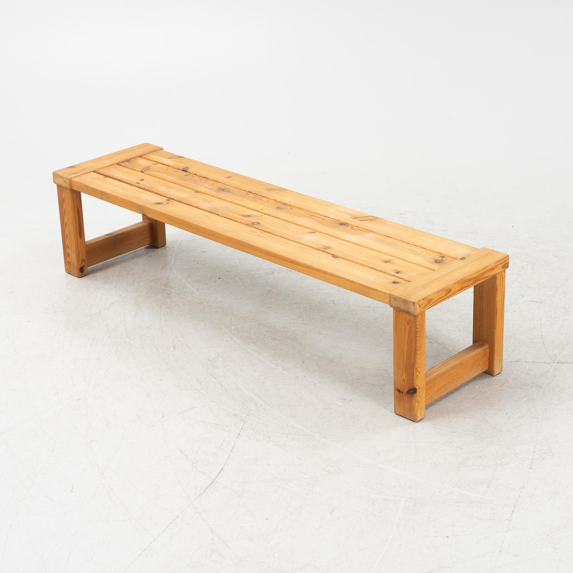 Bench, Glasmäster, Markaryd, Sweden, 1960's.