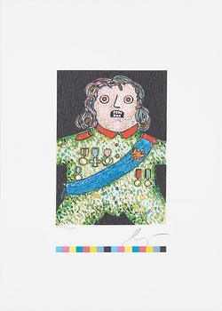 "Die Kunst der Graphik", suite comprising 6 prints, 1982, signed 4343/10000.
