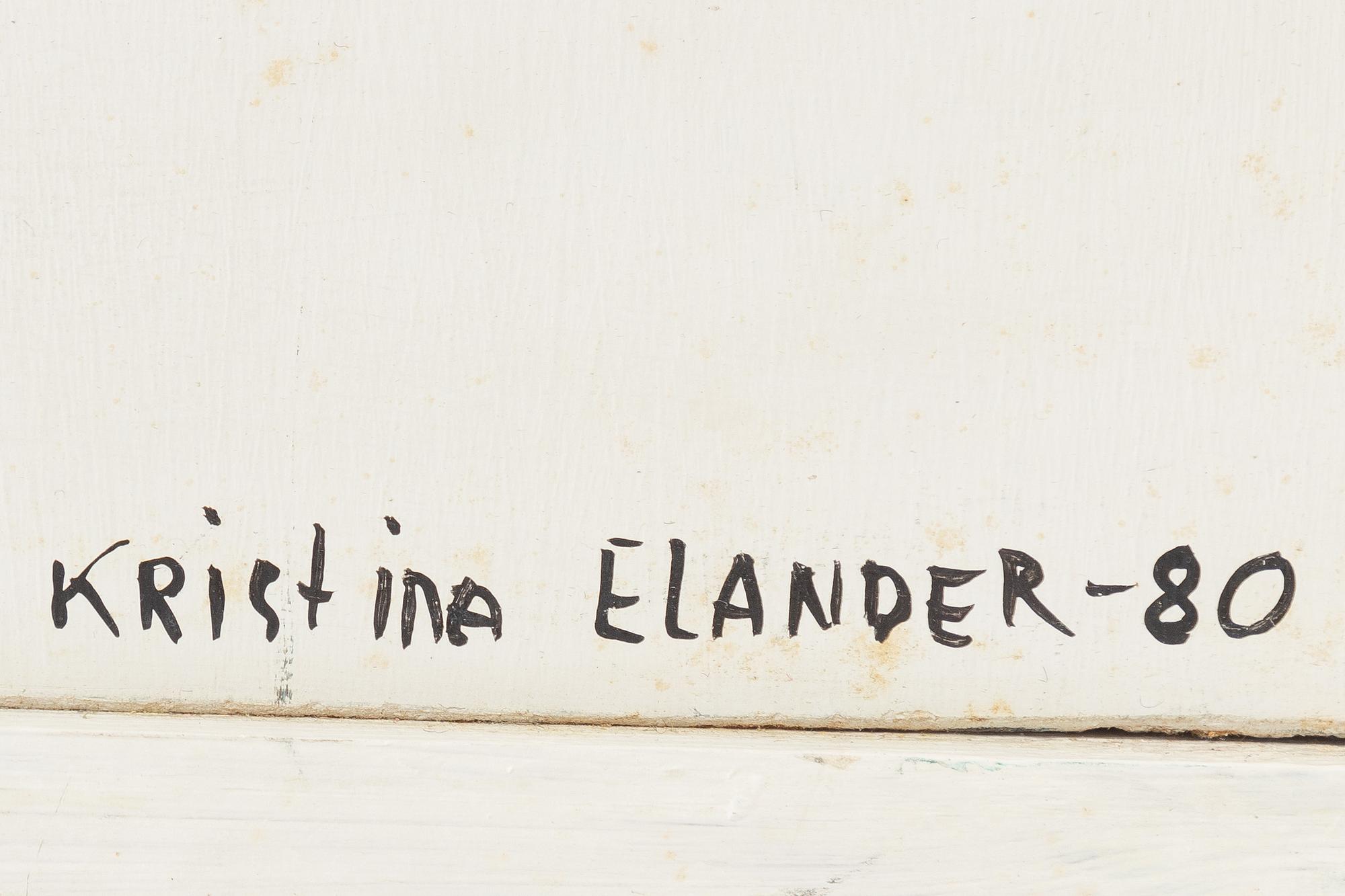 Kristina Abelli Elander, "No Future".