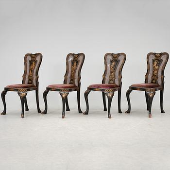 STOLAR, 4st, Queen Anne-stil, 1900-talets mitt.