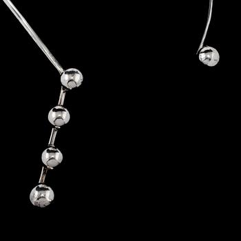 COLLIER, sterlingsilver, importstämplat. Vikt 36 g.