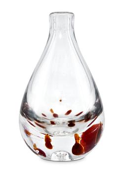 387. Arttu Brummer, KONSTGLASFLASKA.
