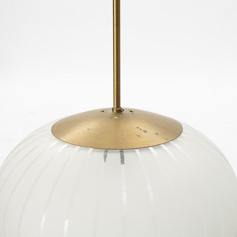 Harald Notini, a pair of ceiling lamps model "11335B", Arvid Böhlmarks Lampfabrik, 1940s.