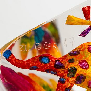 Czeslaw Zuber, lasiveistos, signeerattu Zuber 17.