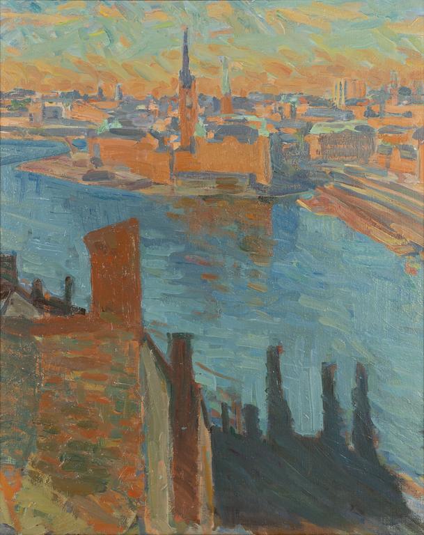 Fritiof Schüldt, Stockholm från söder.