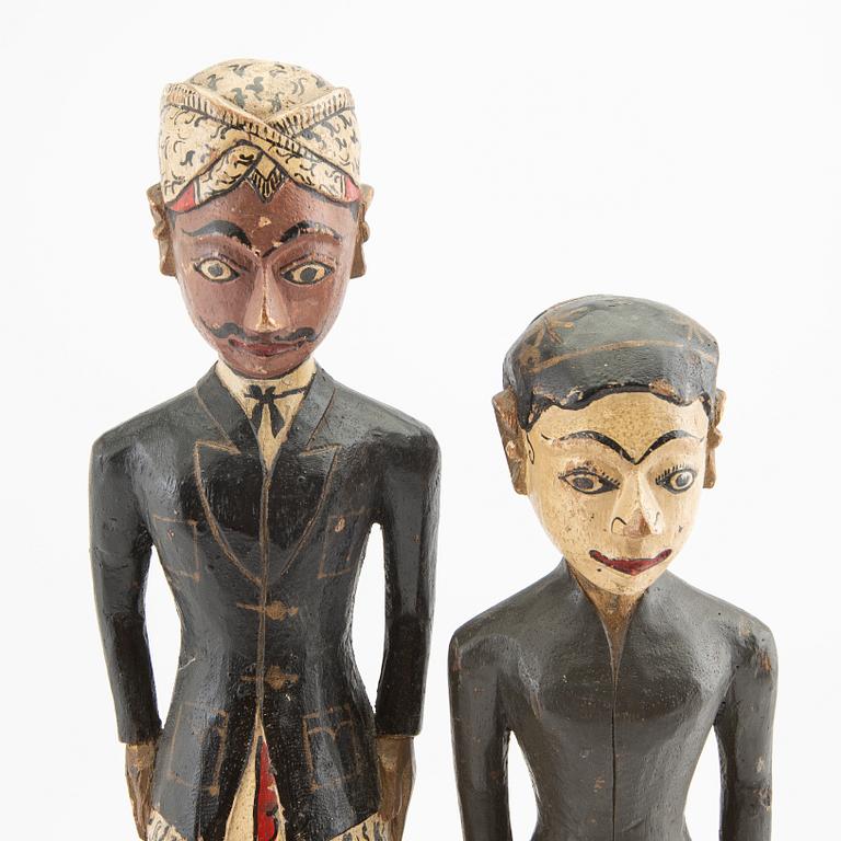 Figurines 2 pieces Java Loro Blonyo.