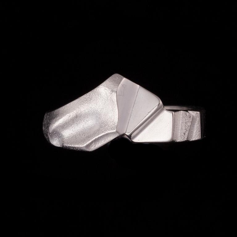 ZOLTAN POPOVITS, RING,  "Krystal" sterling silver, Lapponia exportstämpel.