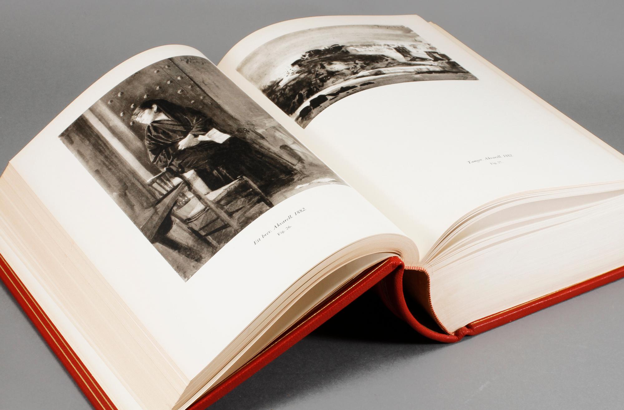 BÖCKER, 3 st, bl a "Zorn tecknaren, målaren, etsaren, skulptören", Gerda Boëthius, Stockholm/Nordisk, Rotogravyr, 1949.