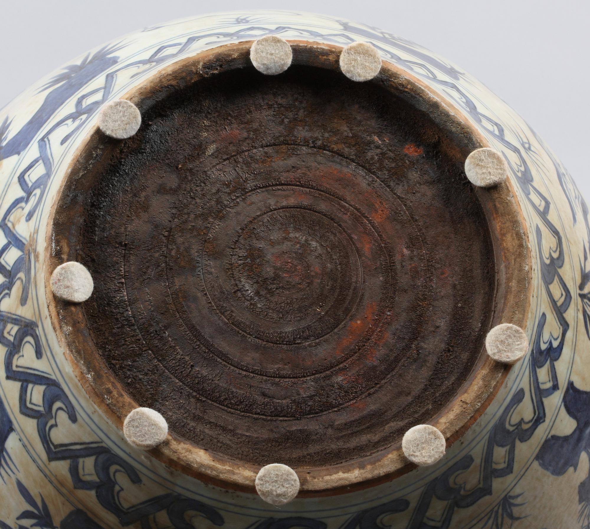 URNA, porslin, 1800-tal, Kina.