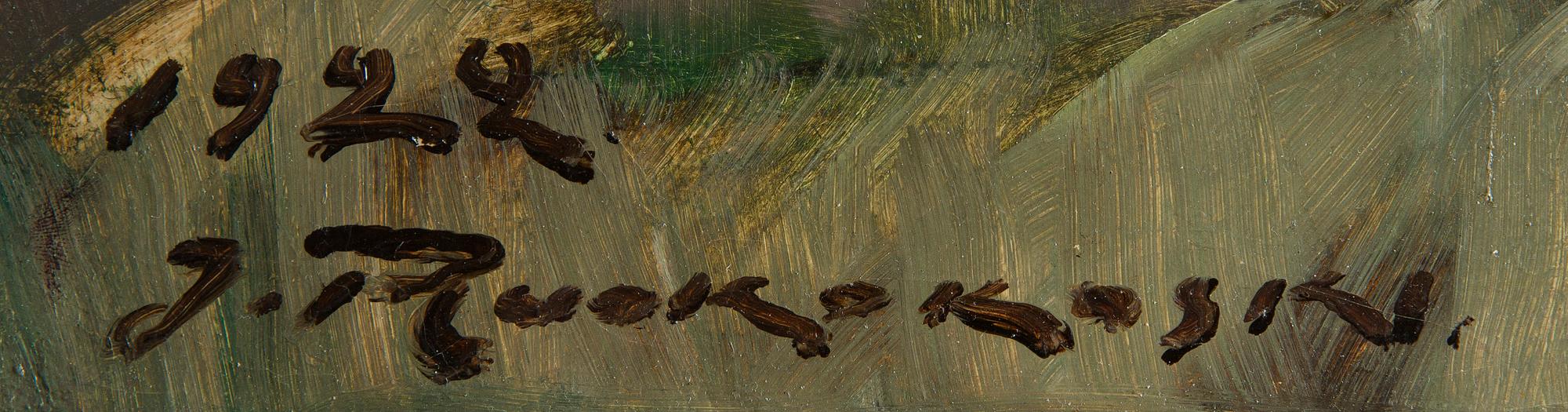 Jalmari Ruokokoski, Maalaismaisema.