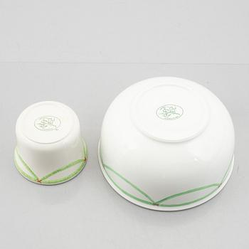 Julservis, 62 delar, porslin, "God Jul", Rörstrand/old Gustavsberg.