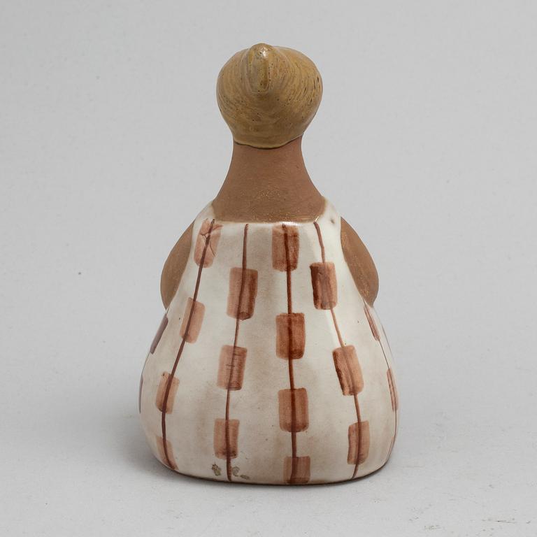 A Lisa Larson stoneware figurine, "Charlotta", for Gustavsberg.