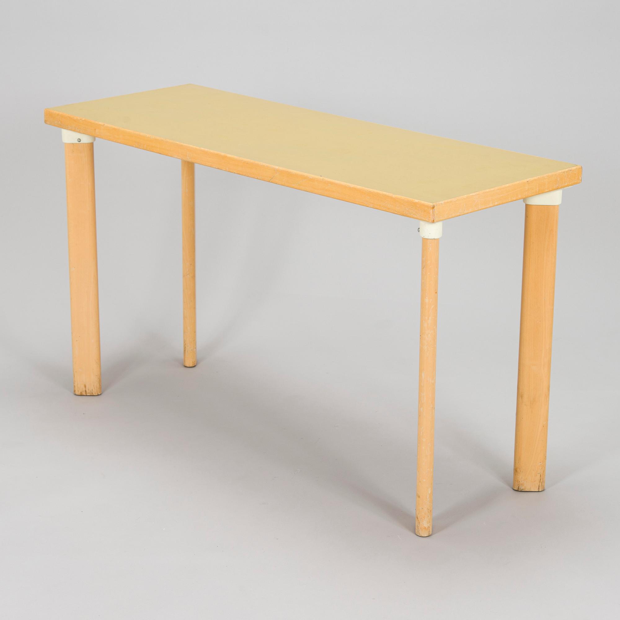 Alvar Aalto, a 1960s table 'MH 87' for Artek.