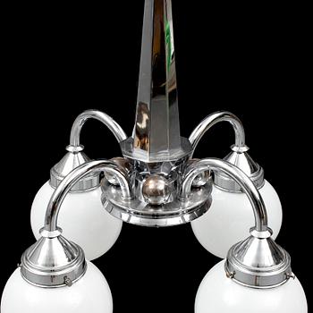 A 1930s ceiling light.