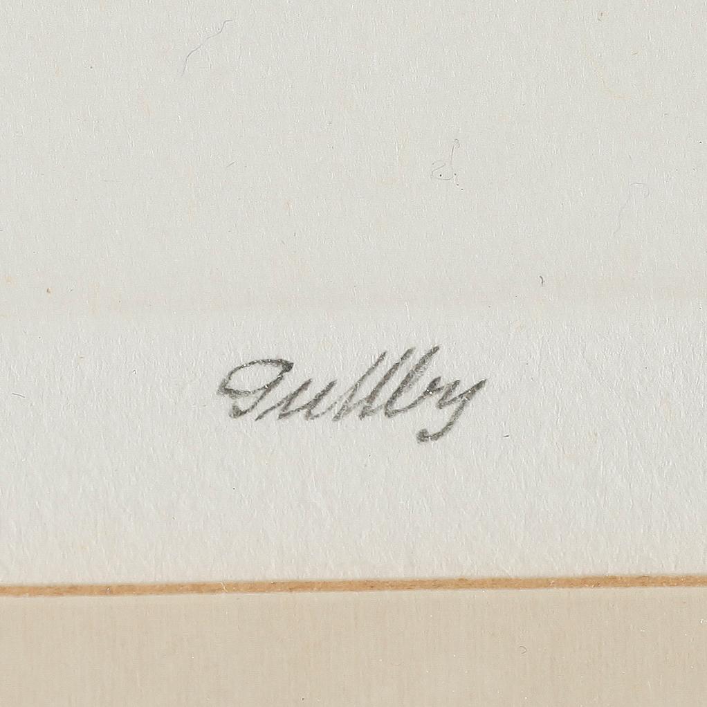 FOLKE GULLBY, etsning, signerad.