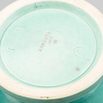 WILHELM KÅGE, vas "Argenta" Gustavsberg, stengods.