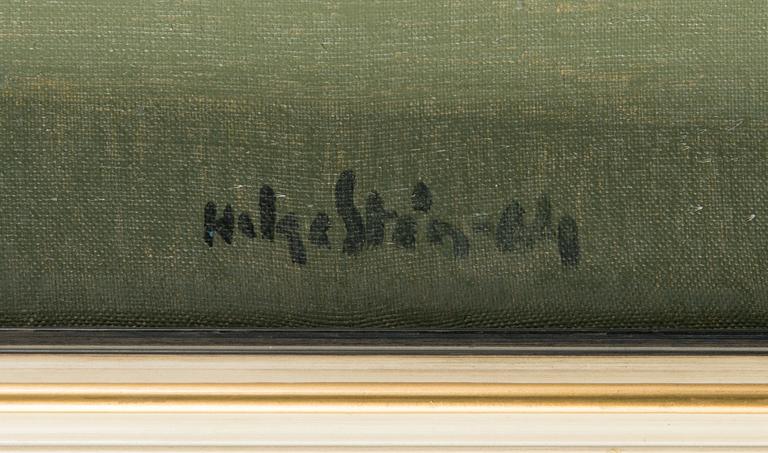 Helge Stén, oil on canvas, signed and dated-64.