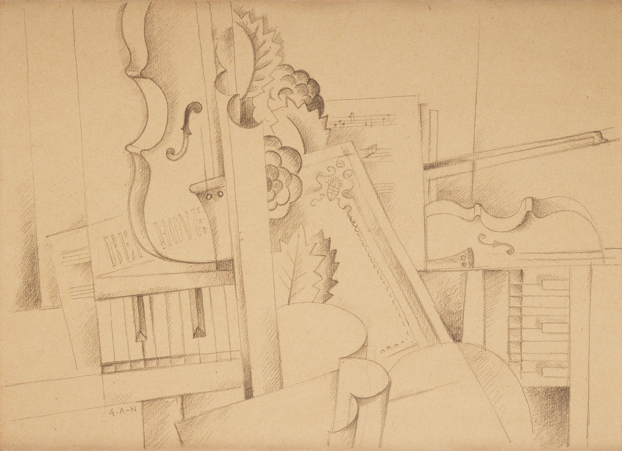 Gösta Adrian-Nilsson, "Musikstilleben - Hommage á Beethoven".