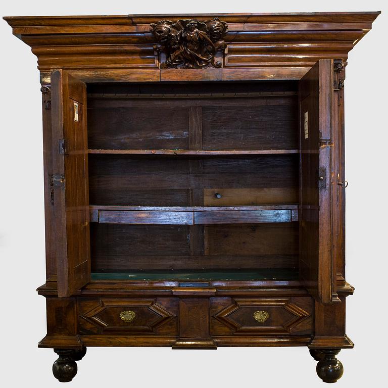 A Baroque circa 1700 cupboard.