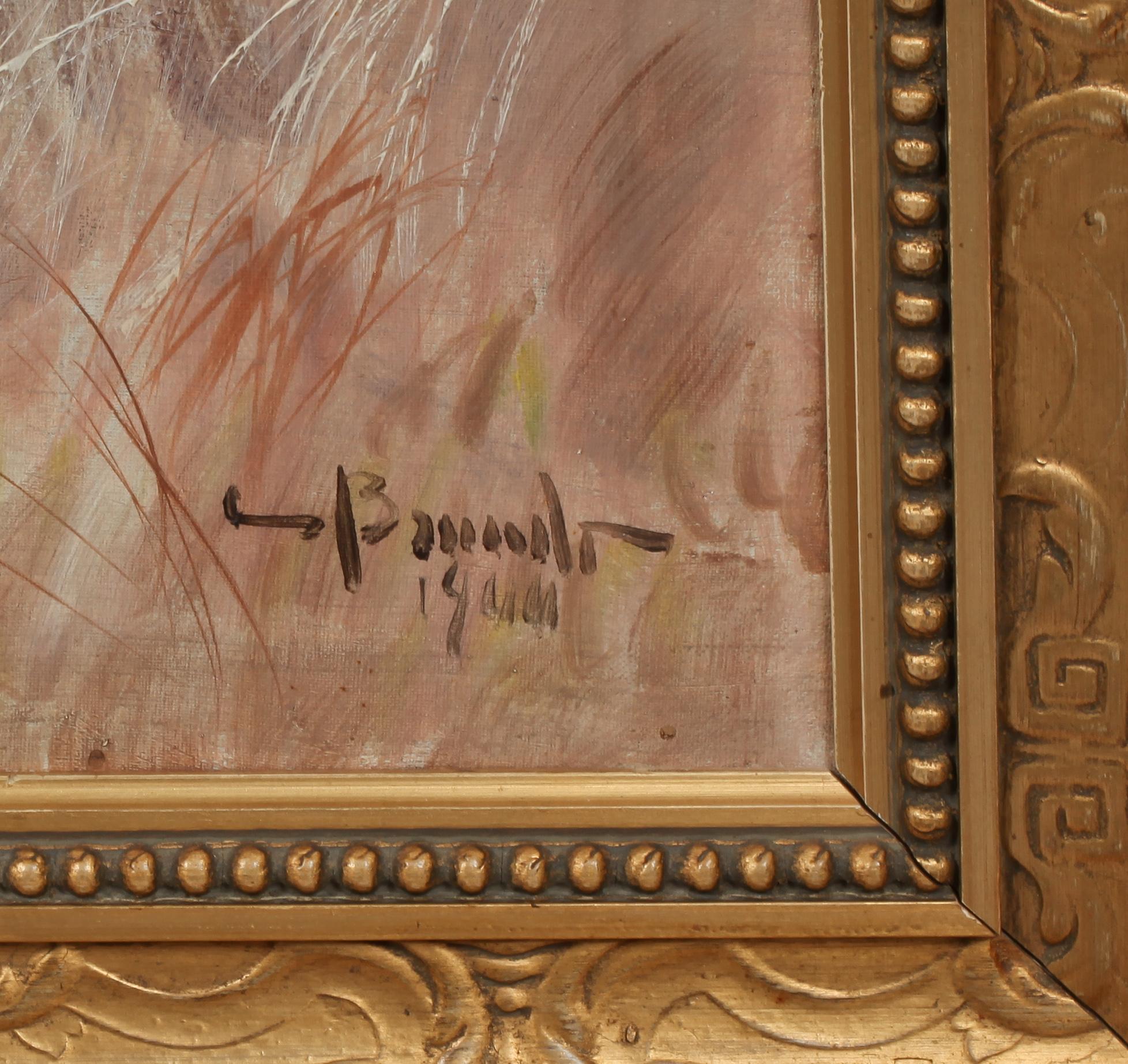 CARL BRANDT, olja på duk, signerad.