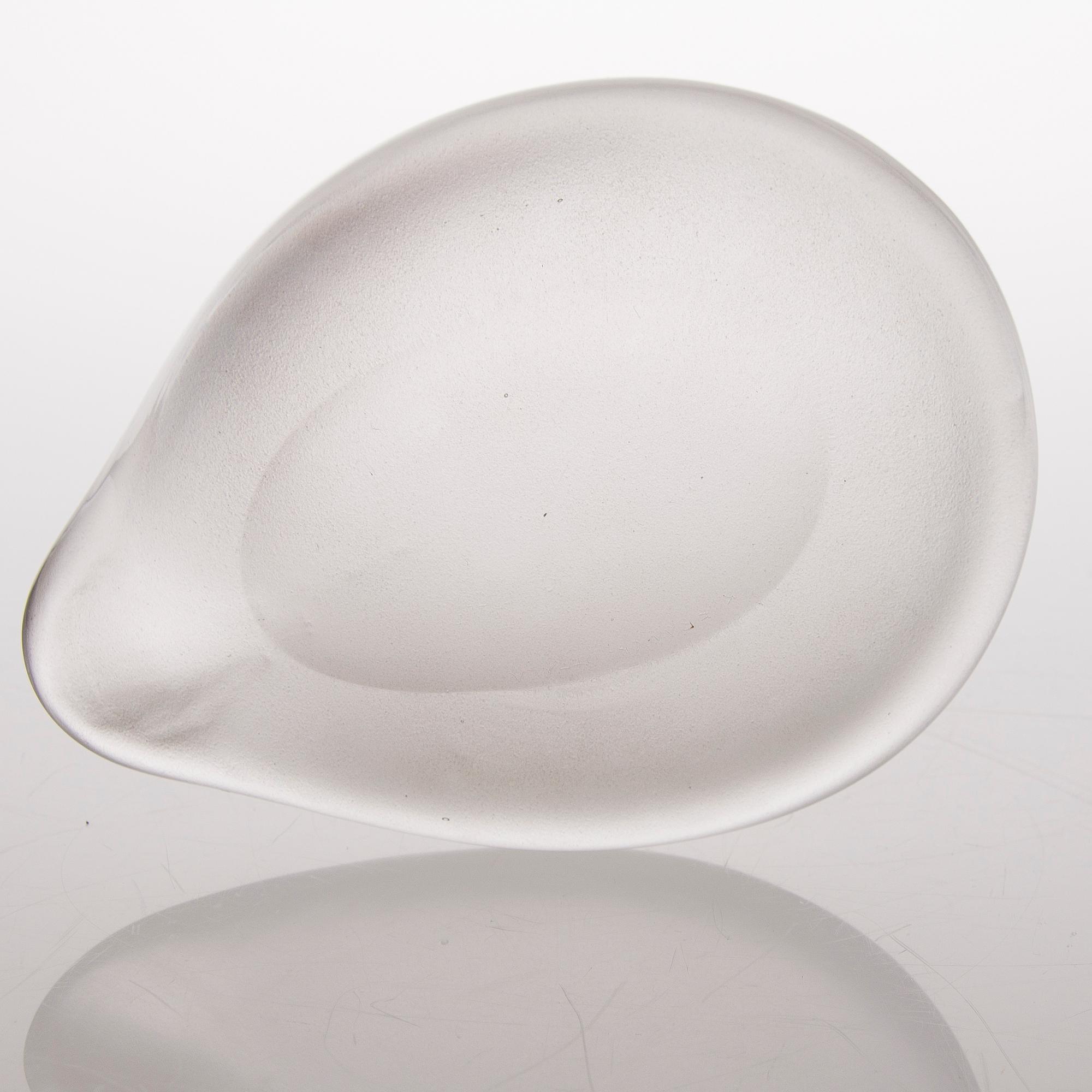 KAJ FRANCK, TUHKA-ASTIA 3106, lasia, signeerattu K. Franck Iittala.