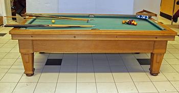 BILJARDBORD, "Asther billiardfabriken Malmö".