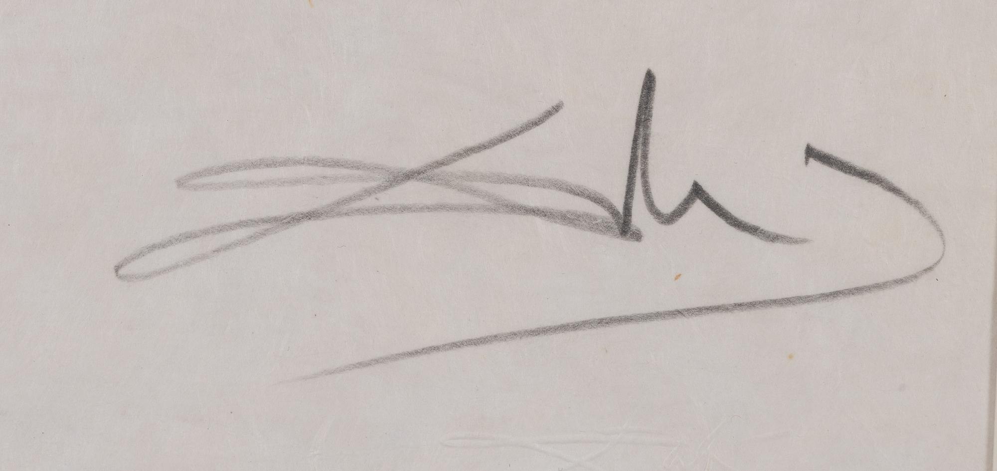 Salvador Dalí, "Homme baisant la Chaussure", from "Venus in Furs".