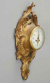 VÄGGPENDYL, Louis XV-stil, omkring 1900.
