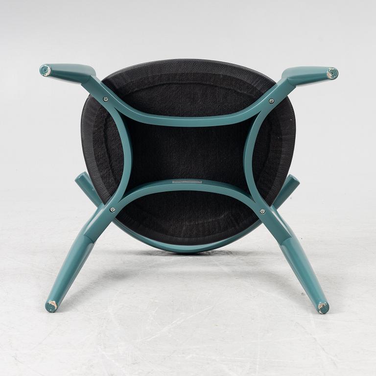 Hans J. Wegner, a set of three "CH-20" dining chairs, Carl Hansen & Son, Denmark 21st century.