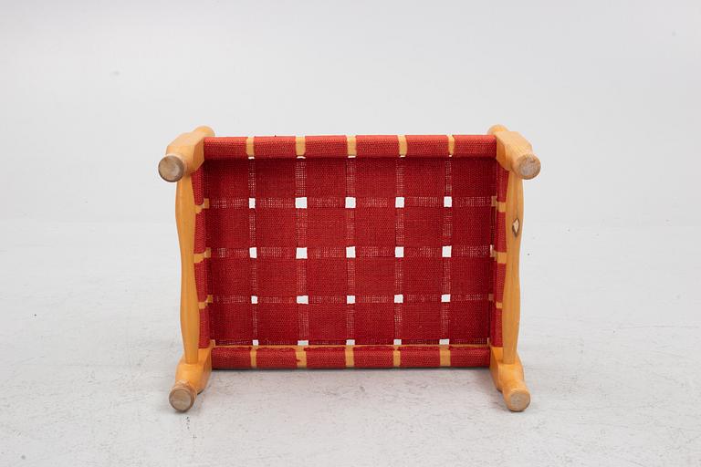 Erik Höglund, stool, Boda, provenance Sven Lundh.