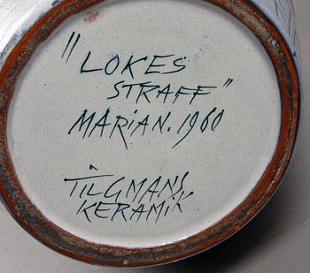 LOCKURNA, keramik, Marian Zawadsky, Tilgman.