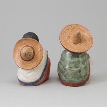 Two figurines by Nadal, Spain, from the latter half of the 20th century.