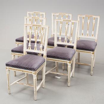 STOLAR, 6 st. Gustaviansk provins, 1700-talets slut.