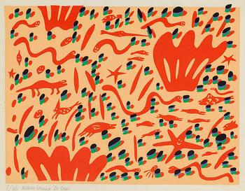 MARIE-LOUISE EKMAN,  Serigraph signed and numbered 7/66.