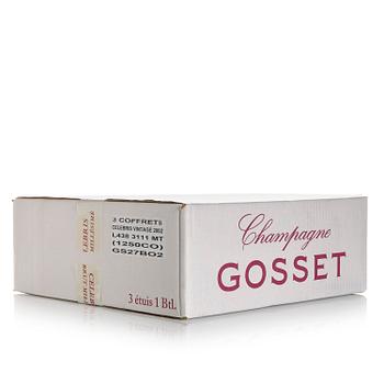 2002 Gosset Celebris Brut Millésimé.
