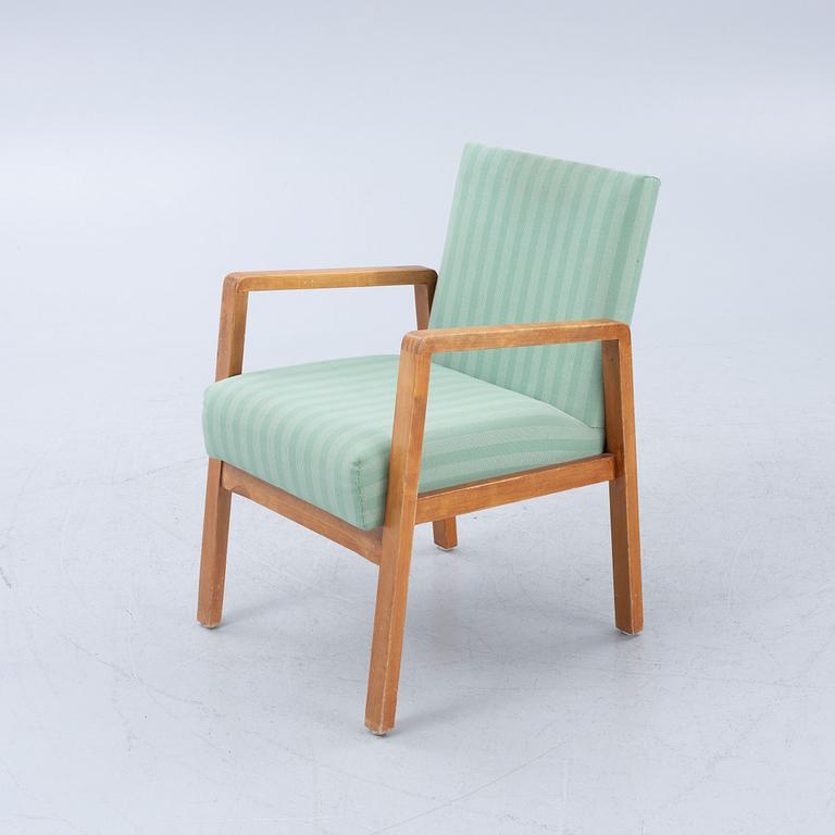 Alvar Aalto, armchair, model 403, Artek, Finland, second half of the 20th century.