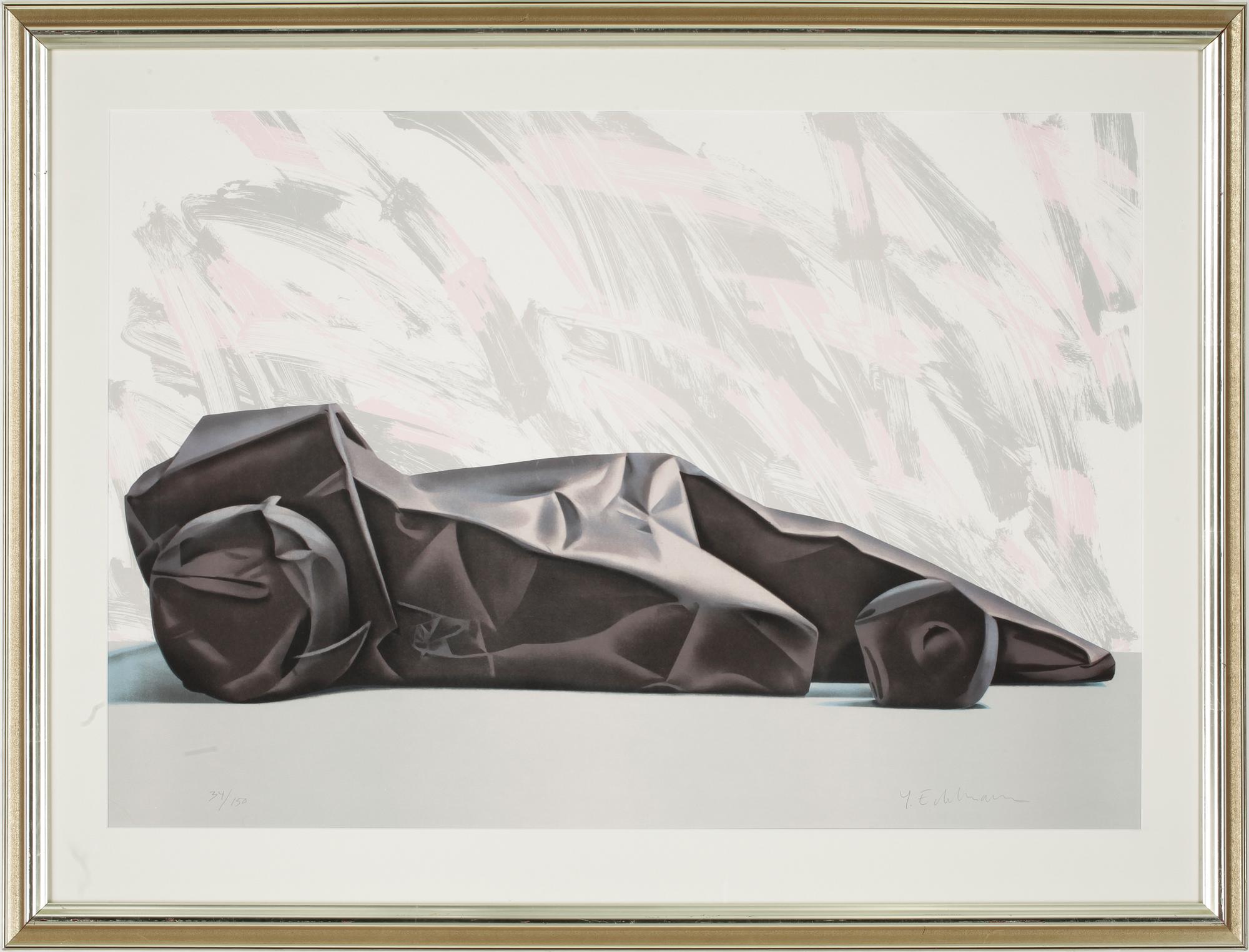 YRJÖ EDELMANN, färglitografi, sign o numr 34/150.