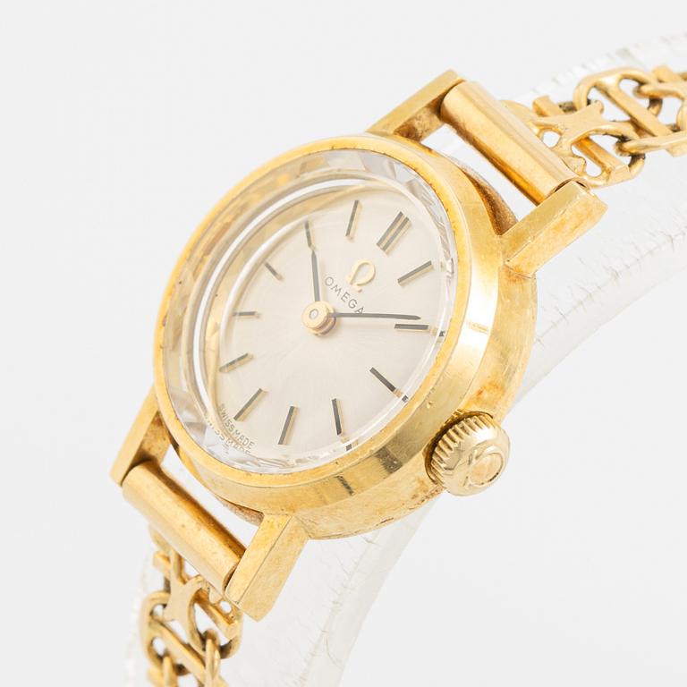 Omega, wristwatch, 19 mm.