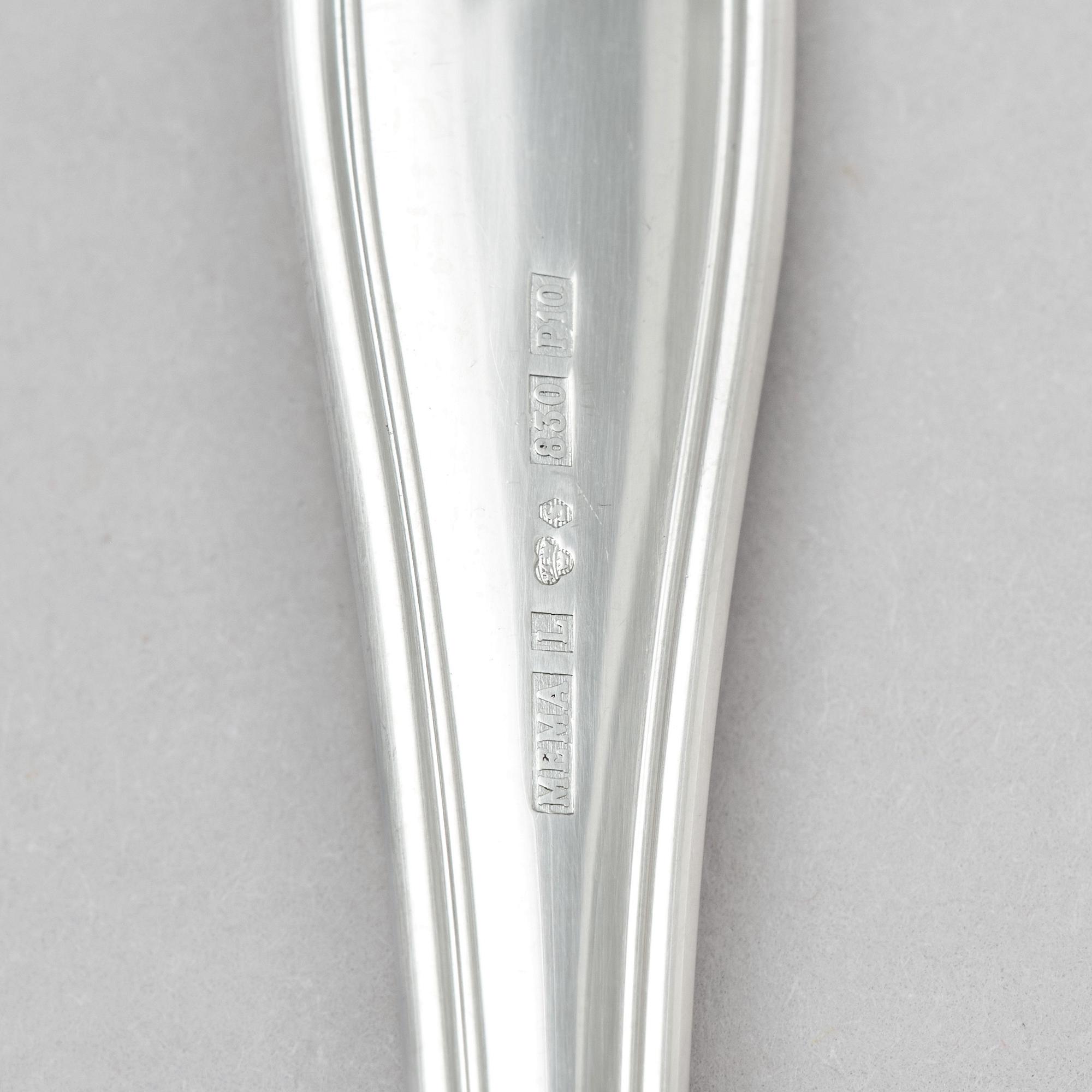 Bestickservis, 189 delar, silver, Cohr, Danmark samt MEMA, Lidköping.