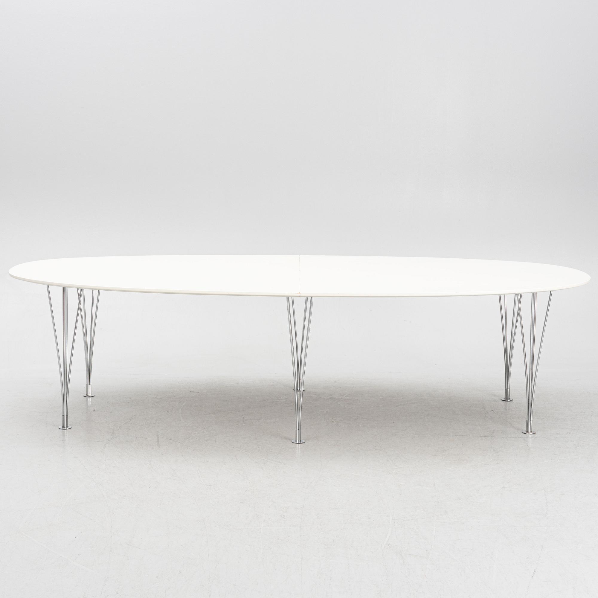 Bruno Mathsson, bord, "Superellips", Bruno Mathsson International, Värnamo.