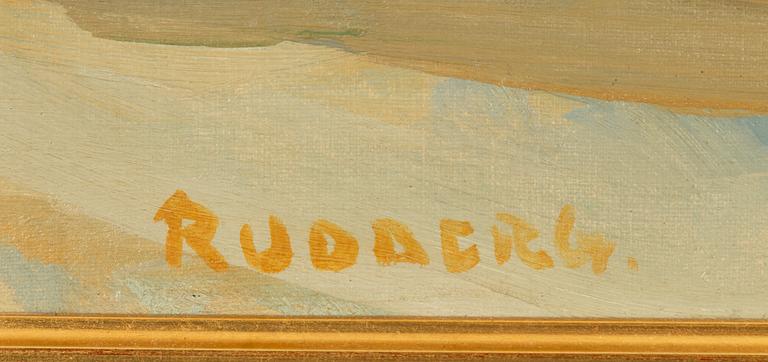 Gustav Rudberg, Southern Landscape.