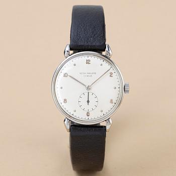 1051. Patek Philippe, "Teardrop Lugs", "Steel Case", ca 1946.