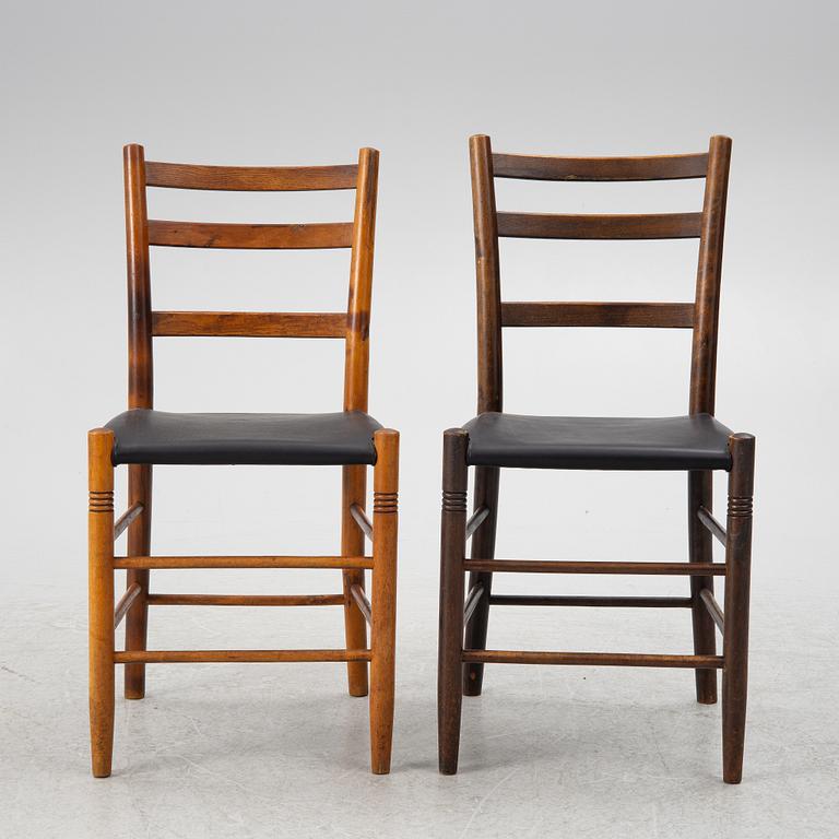 Gunnar Asplund, Stolar, ett par, Gemla, ritade för Stockholmsutställningen 1930.