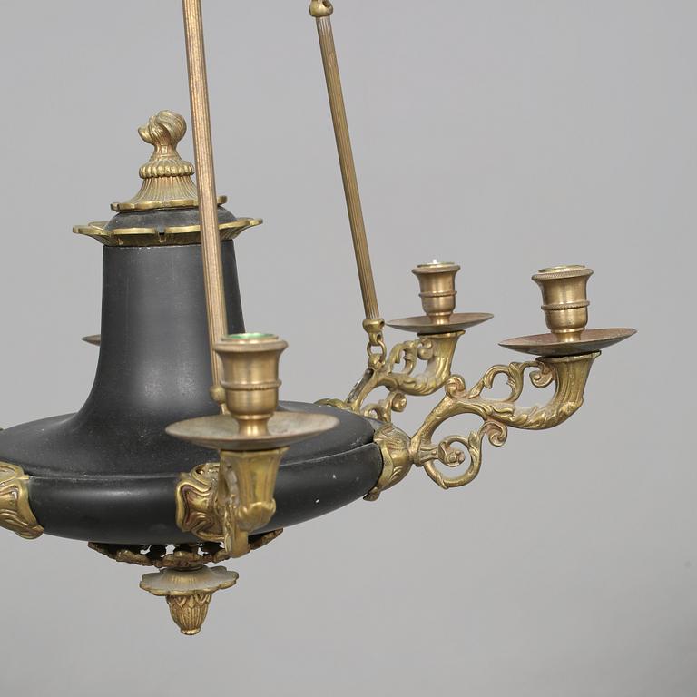 TAKAMPEL, 1800/1900-tal. Höjd ca 80 cm.