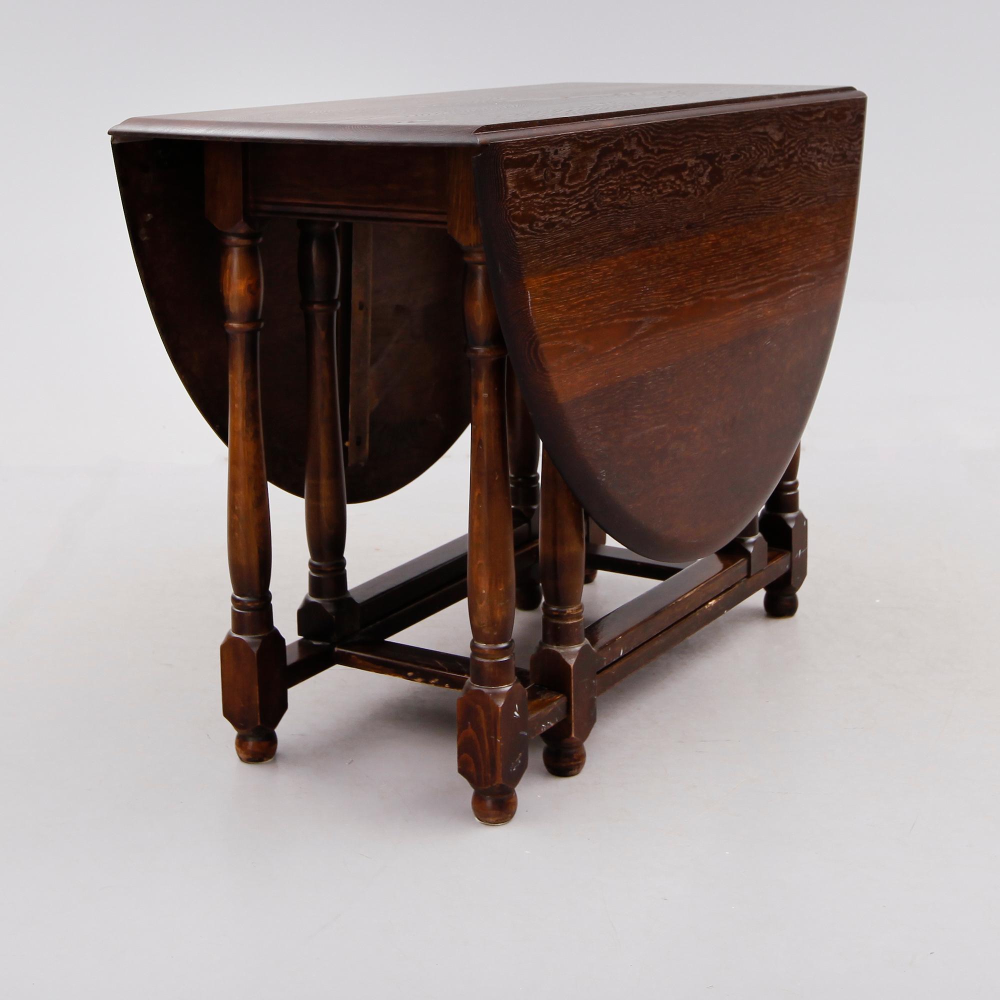 SLAGBORD, 1900-talets andra hälft.