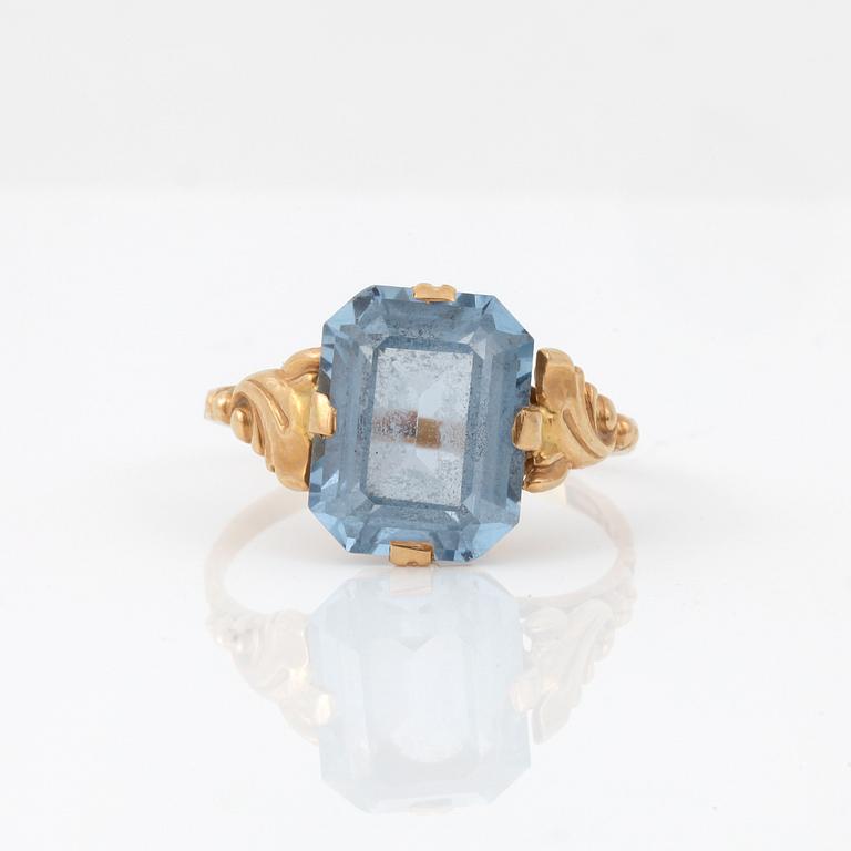 PARTI GULDSMYCKEN, 14 delar, 14-18k, Sverige och övriga Europa 1900-tal. Tot ca 27 gram.